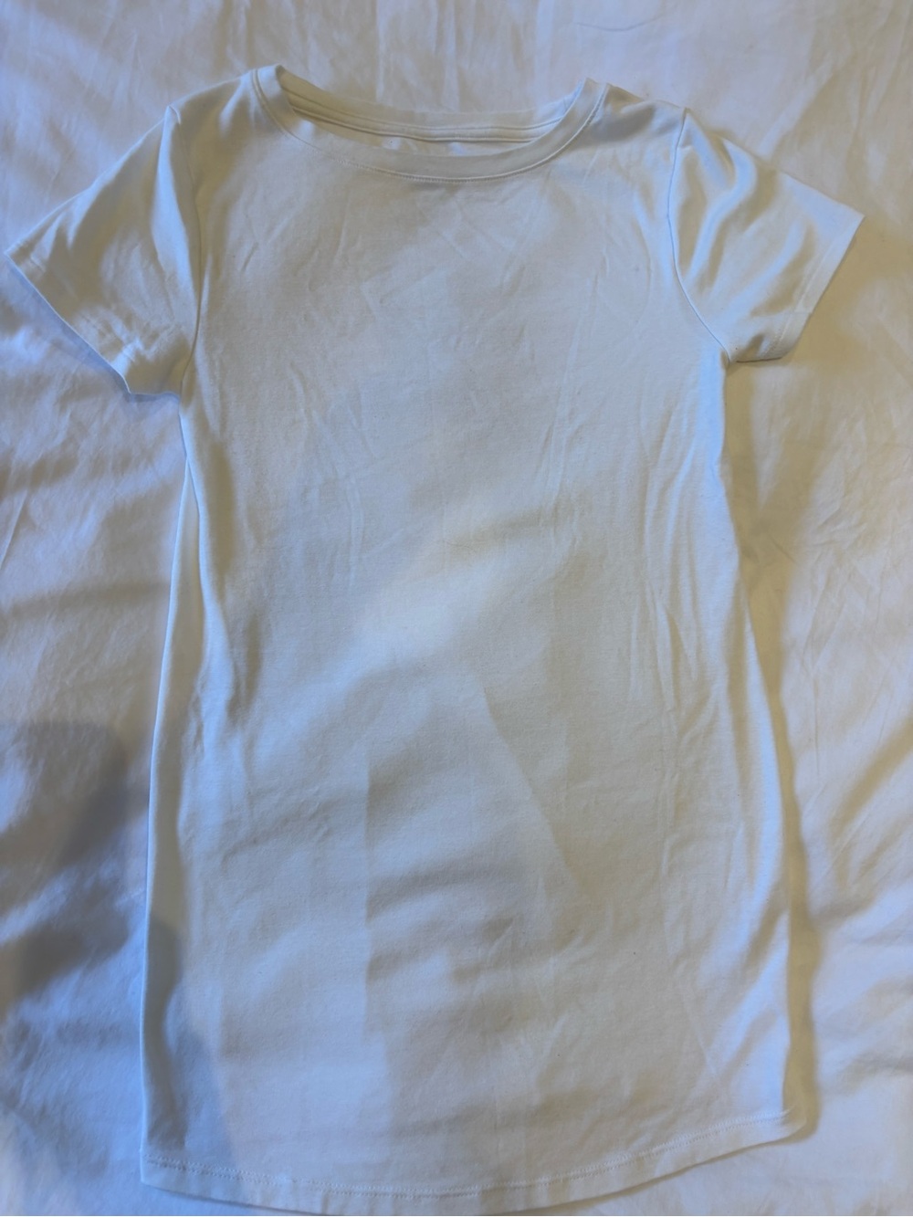 Isabel Maternity by Ingrid & Isabel Classic White Short Sleeve Scoop Tee